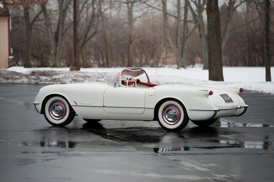  Chevrolet Corvette Polo White 1954 года  (фото 9 из 40)